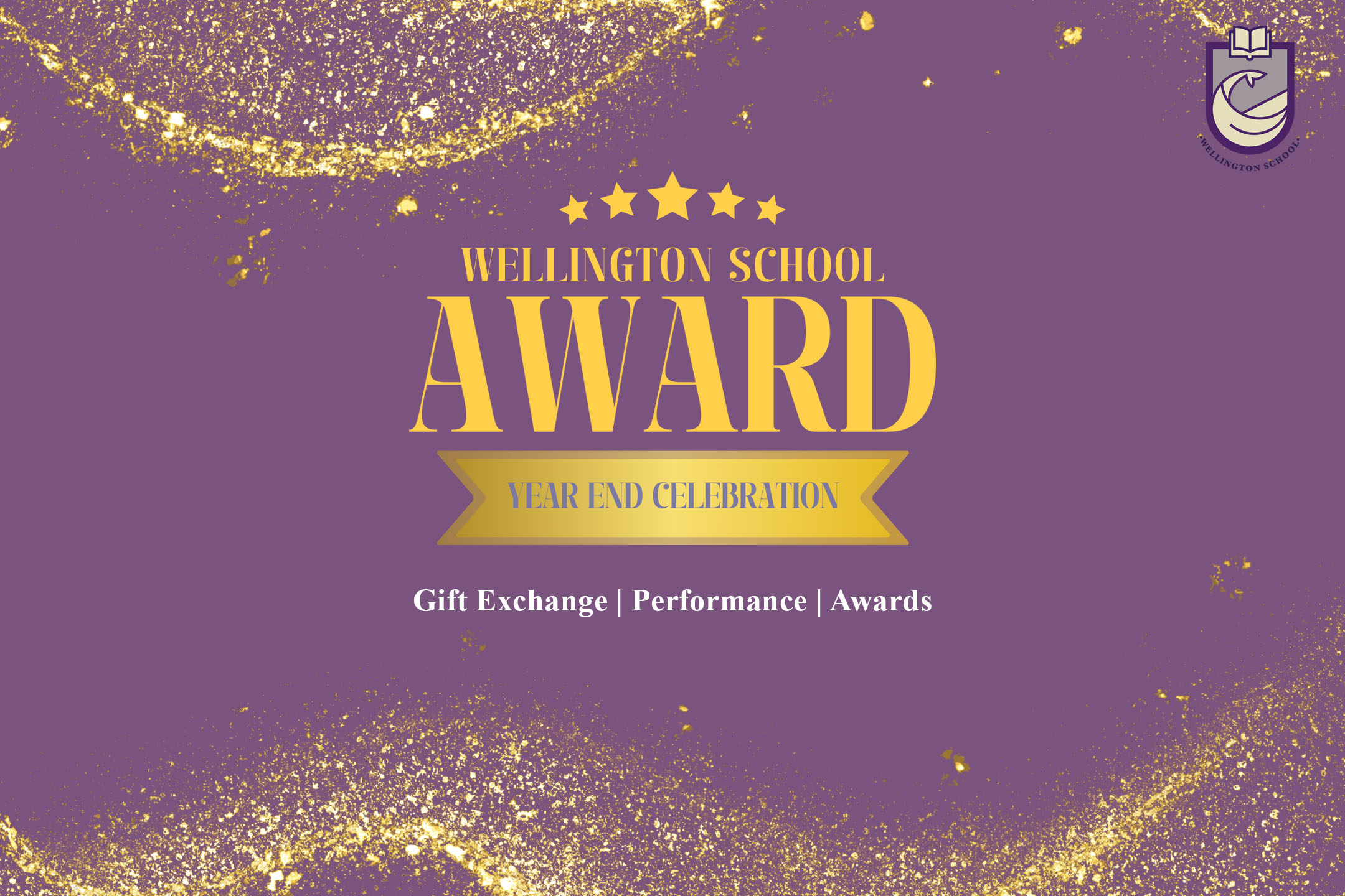 Illustration for Wellington School Award - Year End Celebration
